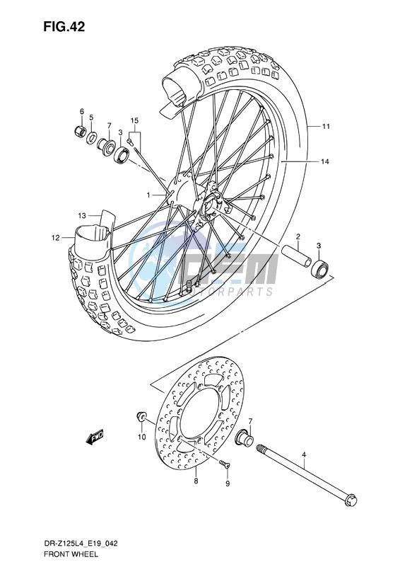 FRONT WHEEL