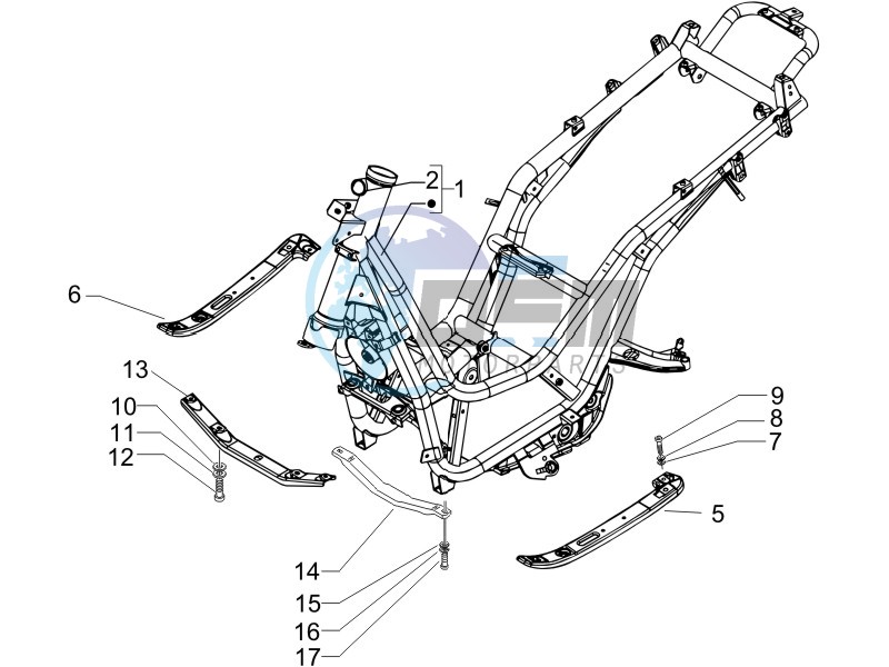 Frame bodywork