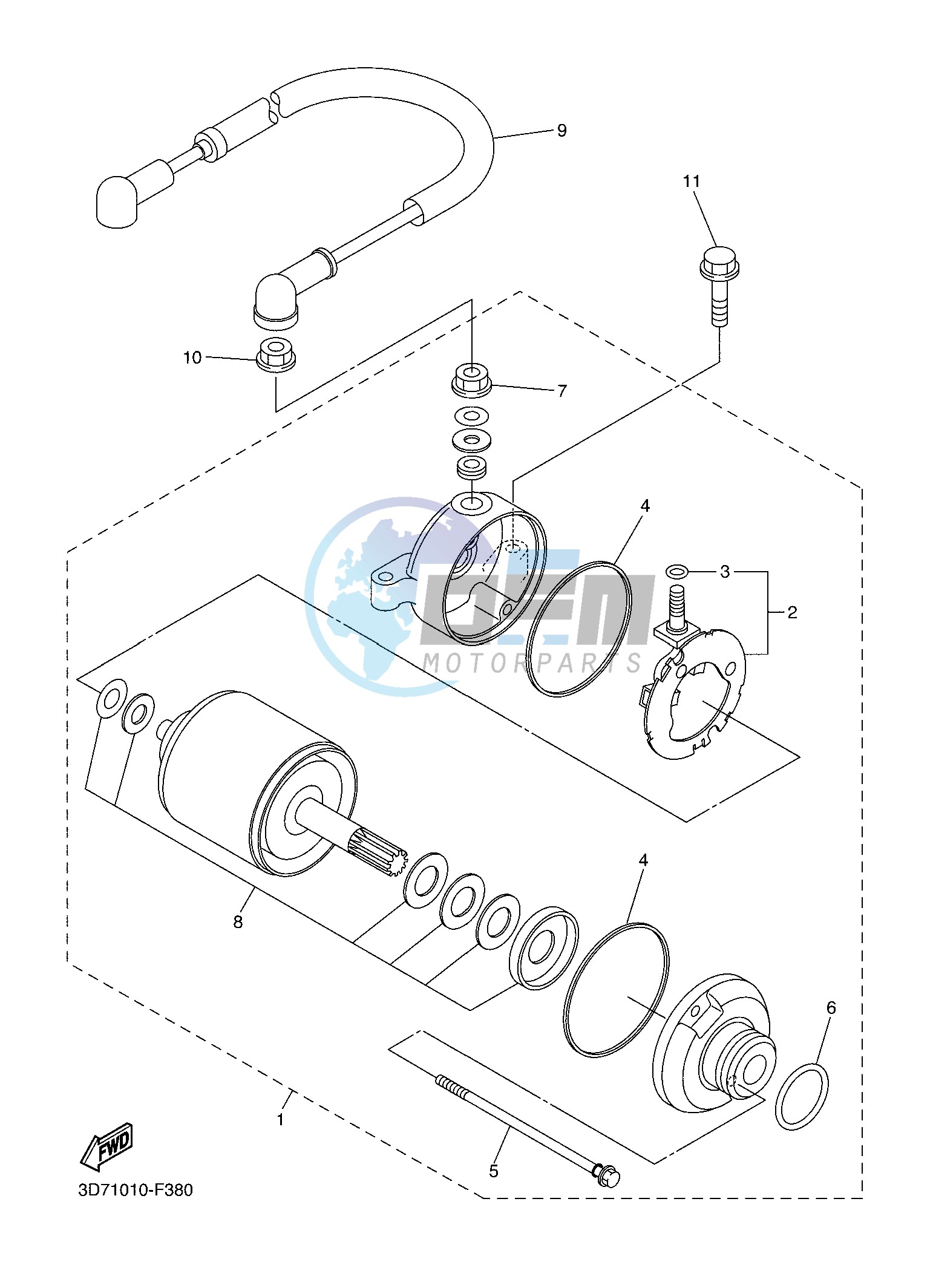 STARTING MOTOR