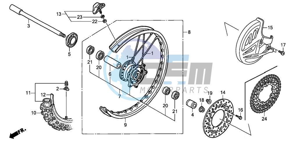 FRONT WHEEL