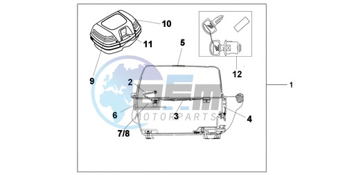 TOP BOX 45L