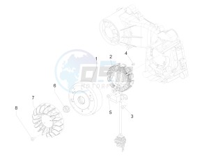 Liberty iGet 50 4T 3V (NAFTA) drawing Flywheel magneto