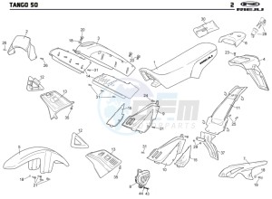 TANGO-50-GREEN drawing COWLING