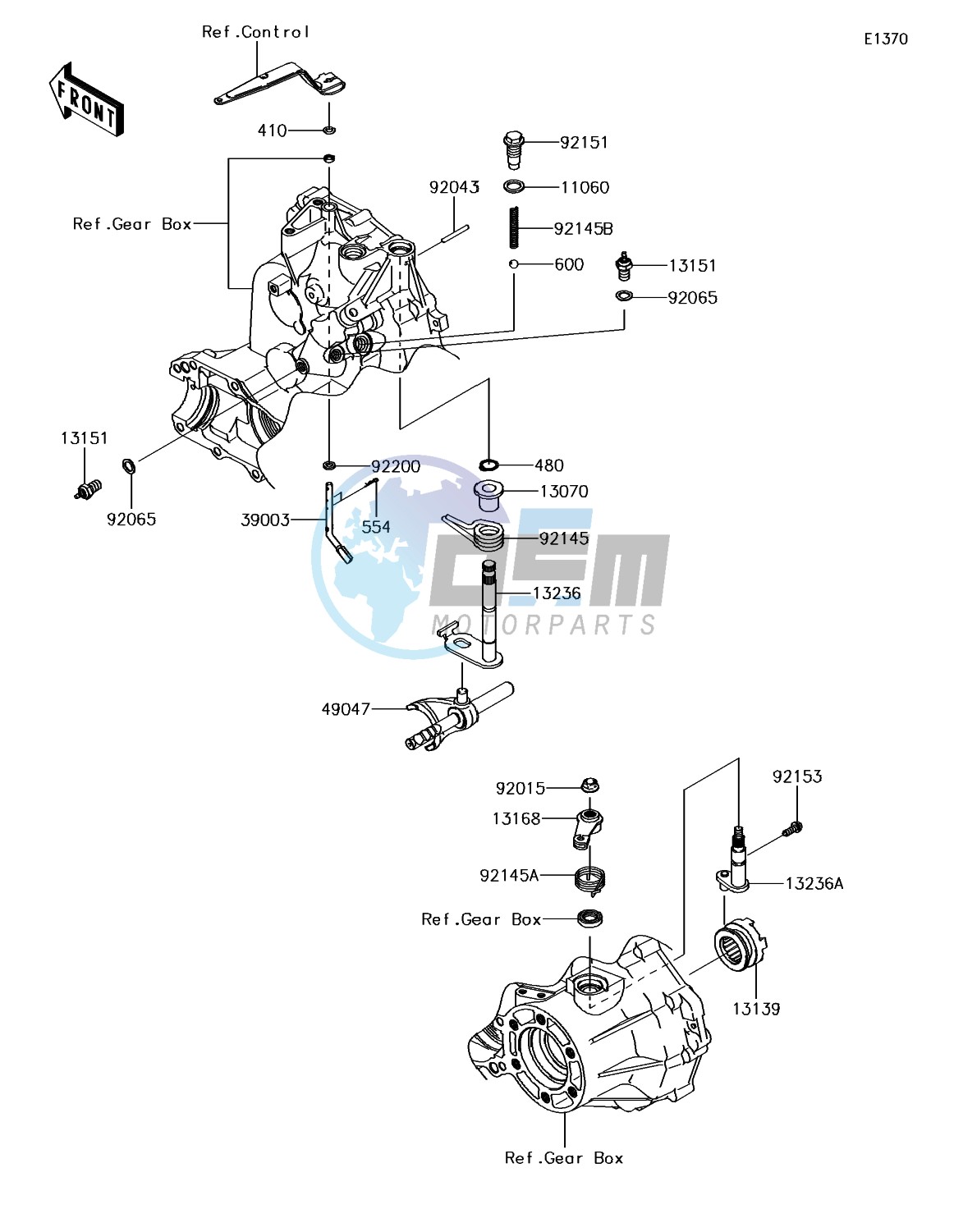 Gear Change Mechanism