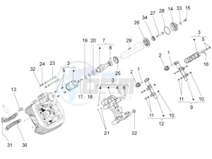 Audace 1400 Carbon 1380 (EMEA) drawing LH cylinder timing system