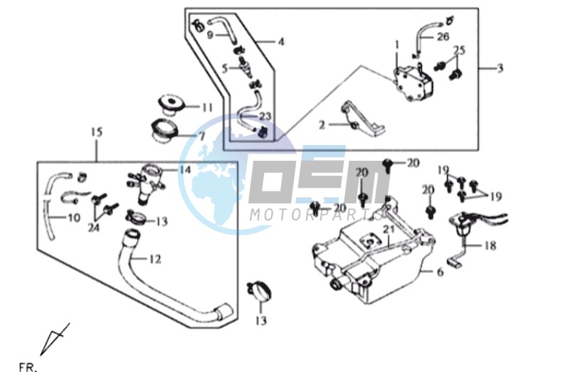 FUEL TANK - FUEL CUT