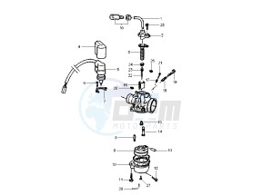 Runner SP 50 drawing Carburetor