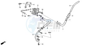 ANF125 drawing AIR SUCTION VALVE