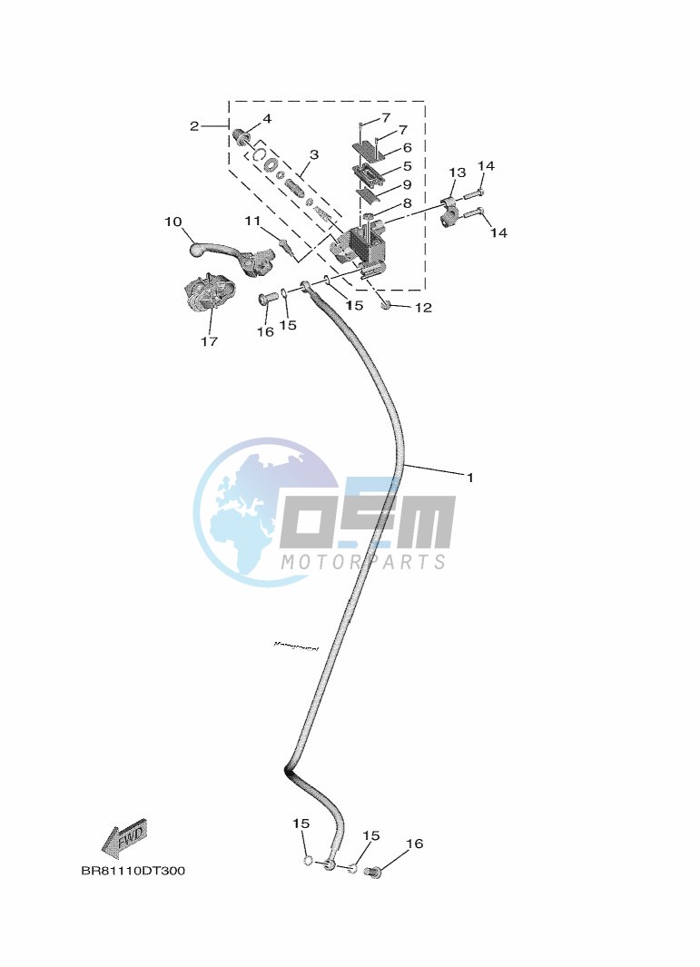 FRONT MASTER CYLINDER