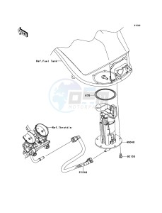 Z1000 ZR1000DBF FR GB XX (EU ME A(FRICA) drawing Fuel Pump