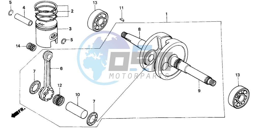 CRANKSHAFT/PISTON