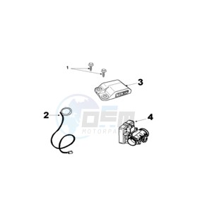 CITYSTAR 125 LC drawing ELECTRONIC PART