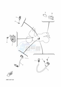 GPD155-A NMAX-155 (BBDP) drawing METER