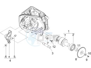 Zip & Zip 50 Fly 100 drawing Rocking levers support unit