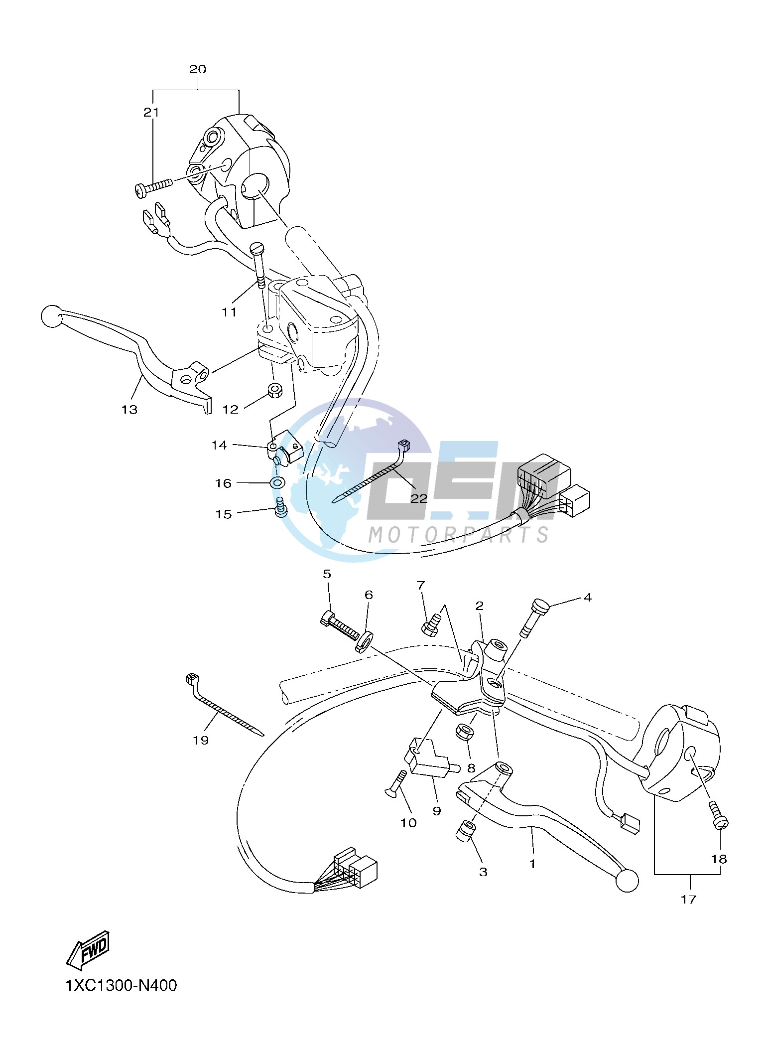 HANDLE SWITCH & LEVER