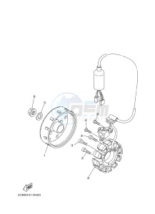 MW125 MW-125 TRICITY TRICITY 125 (2CM1 2CM5) drawing GENERATOR