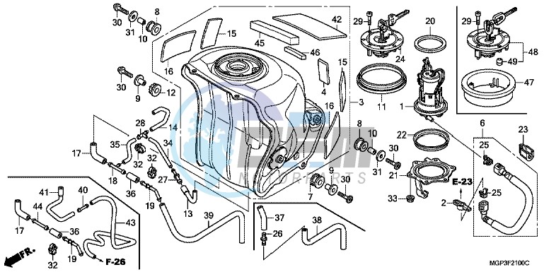 FUEL TANK/FUEL PUMP