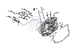 WOLF SB125Ni (L8) EU drawing CRANKCASE  RIGHT