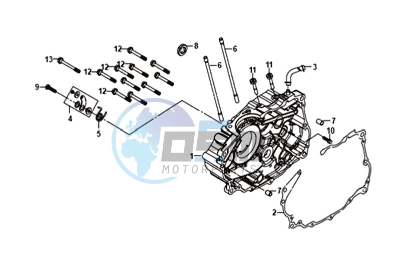 CRANKCASE  RIGHT