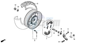 SFX50S drawing REAR WHEEL (1)