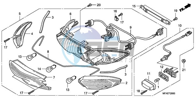 REAR COMBINATION LIGHT