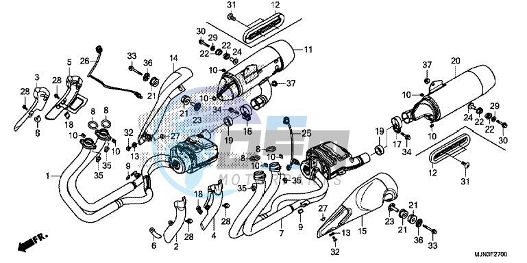 EXHAUST MUFFLER