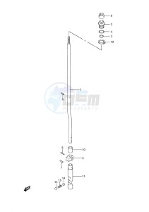 DF 40A drawing Clutch Rod