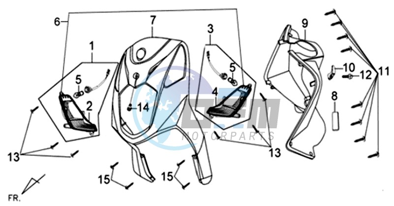 COWLING FRONT / COWLING INNER