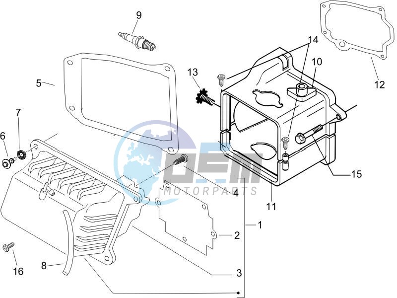 Cylinder head cover