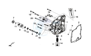 JOYMAX Z 125 (LW12W1-EU) (L9-M0) drawing R.CRANK CASE COVER