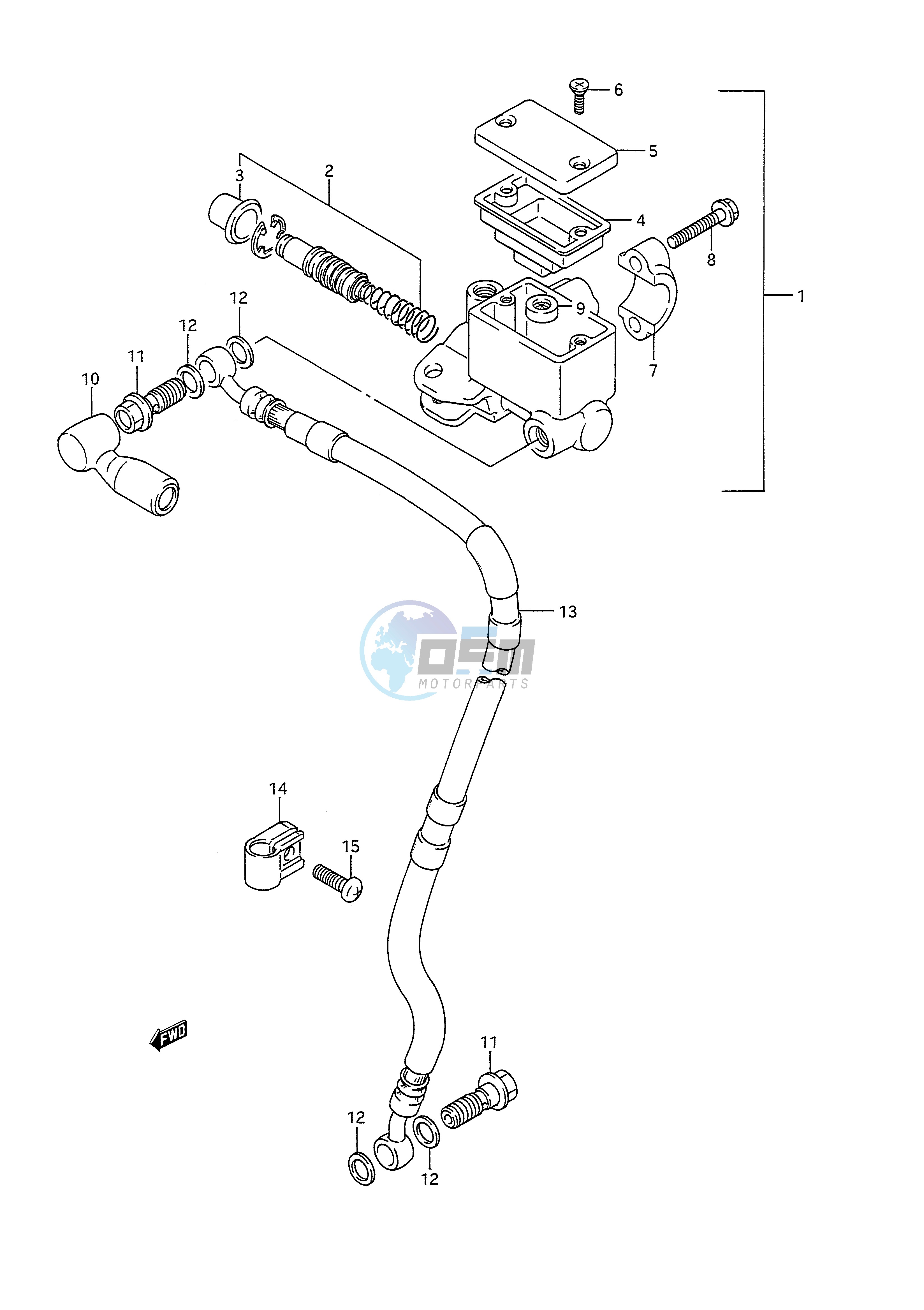 FRONT MASTER CYLINDER