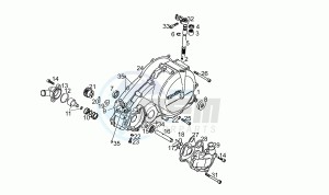 Pegaso 650 drawing Clutch cover N -S