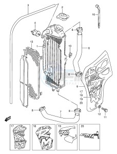 RM80 (E24) drawing RADIATOR