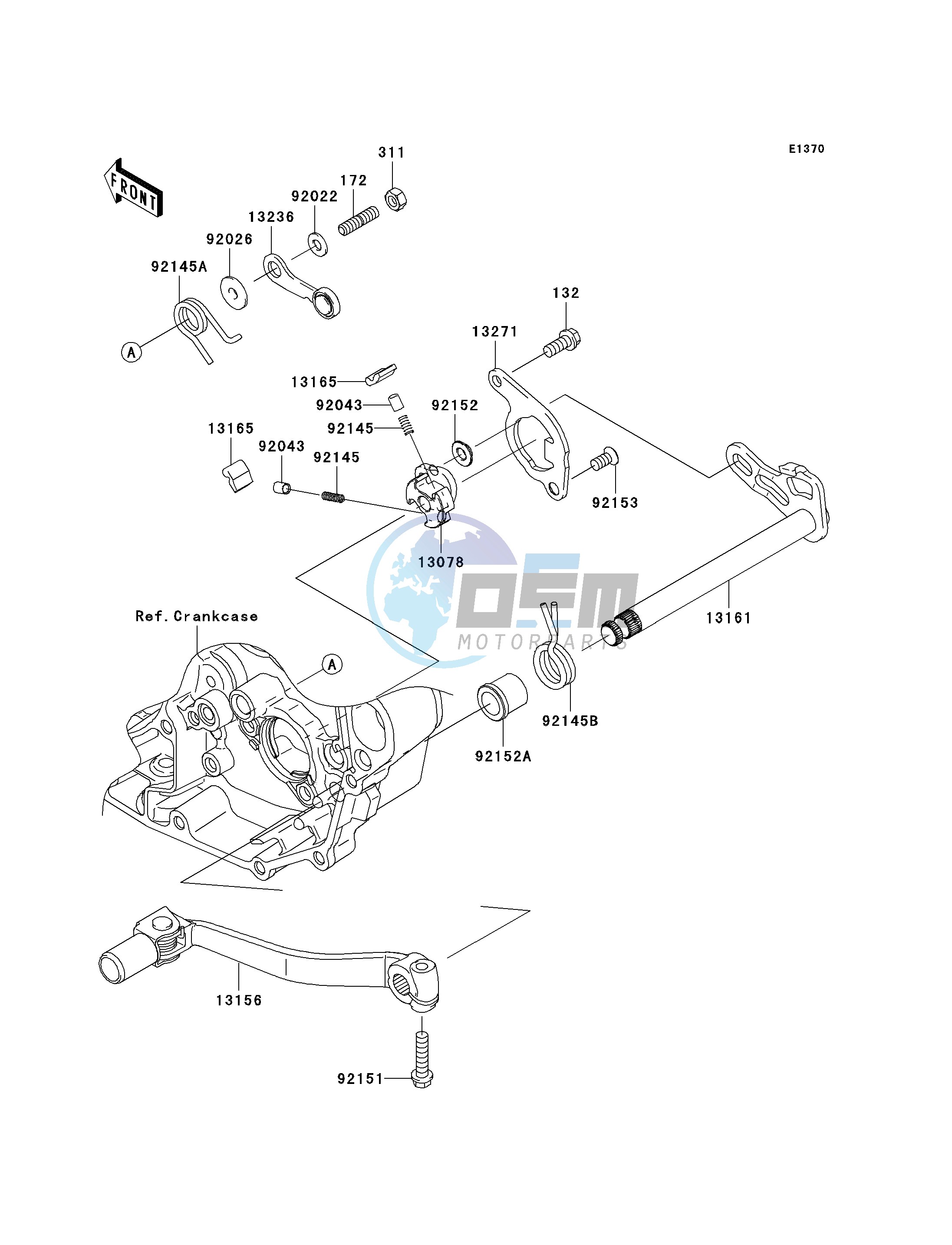 GEAR CHANGE MECHANISM