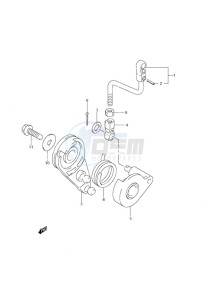 DF 9.9 drawing Throttle Control w/Remote Control