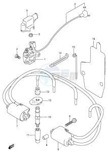 GSX750F (E4) drawing ELECTRICAL