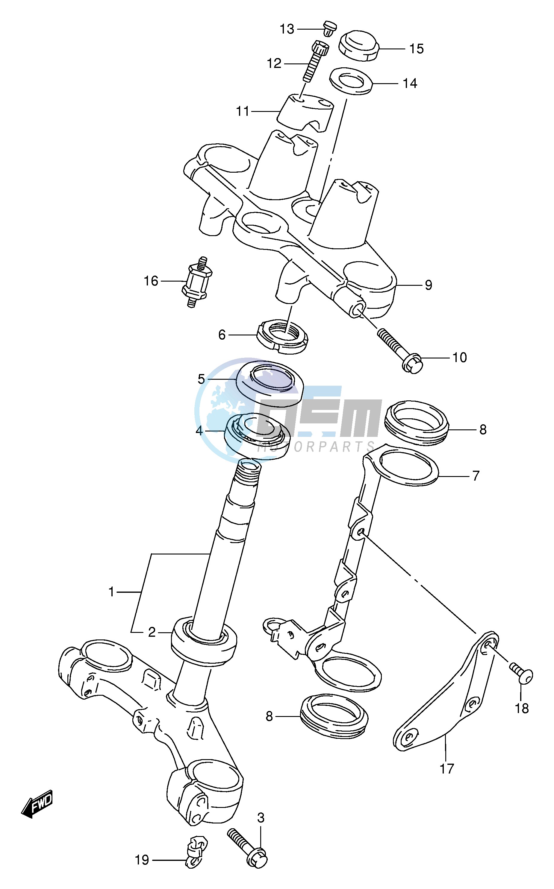 STEERING STEM