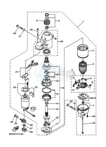 F115TLRD drawing STARTER-MOTOR