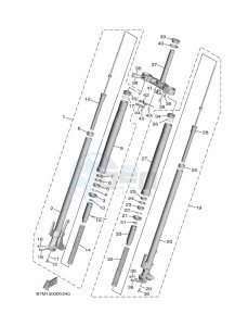 CZD300-A XMAX 300 (BY35) drawing WATER PUMP