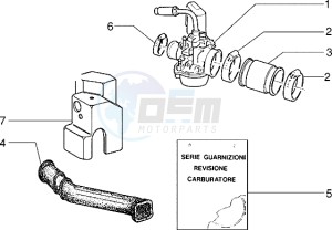 Zip 50 drawing Carburettor