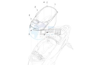 Liberty 125 iGet 4T 3V ie ABS (EMEA) drawing Helmet housing - Undersaddle