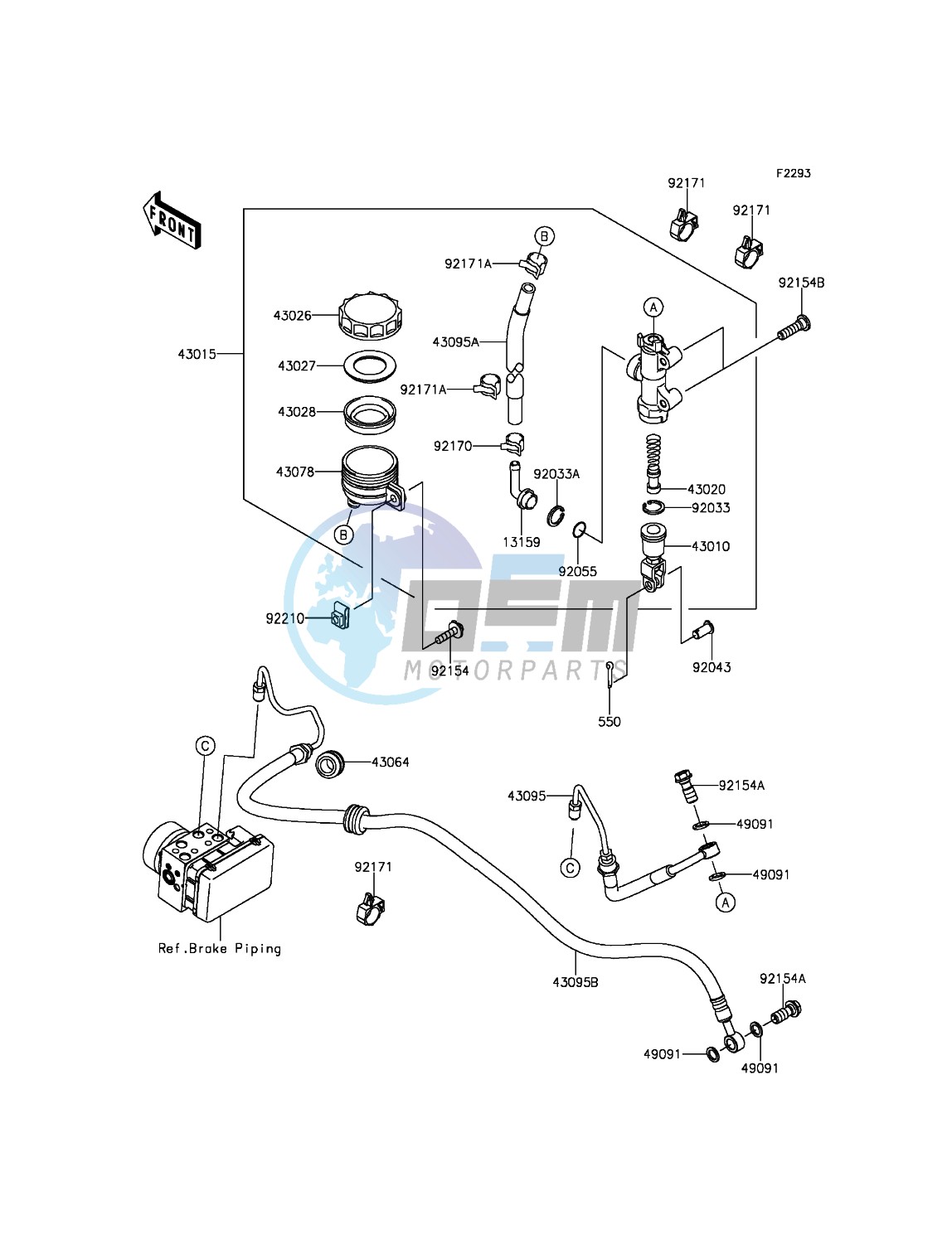 Rear Master Cylinder