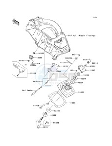 JT 1500 G [ULTRA LX] (G9F) G9F drawing HANDLE POLE