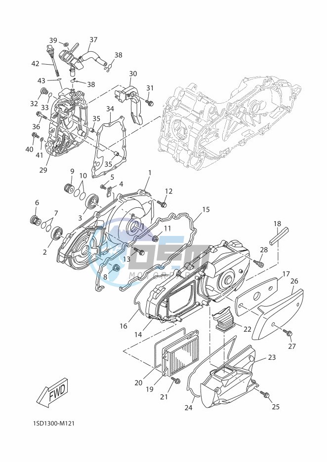 CRANKCASE COVER 1