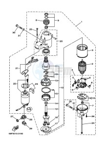 Z175H drawing STARTING-MOTOR