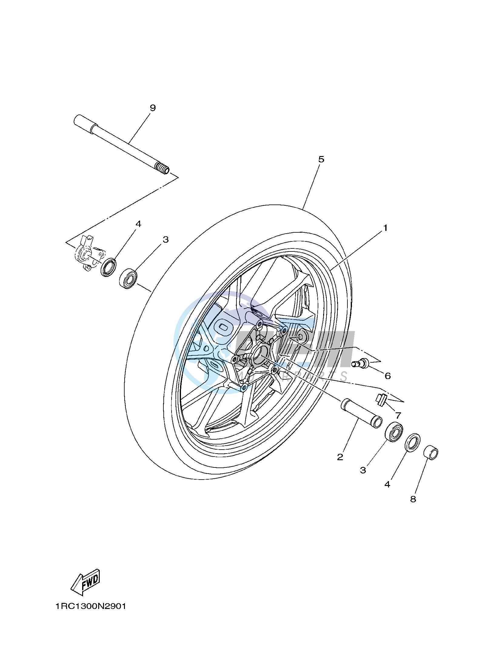 FRONT WHEEL