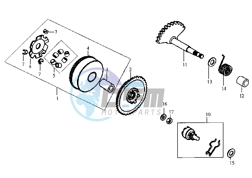 DRIVING PULLEY