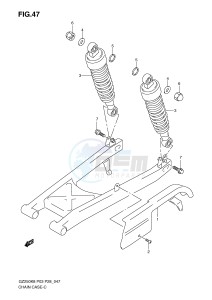 GZ250 (P3) drawing CHAIN CASE