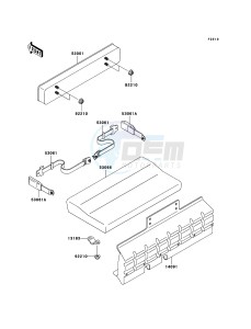 MULE 3000 KAF620G6F EU drawing Seat