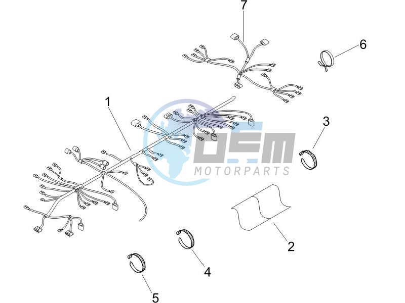 Main cable harness